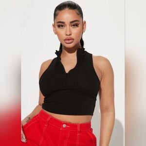 Zariah racerBack top - Fashion Nova